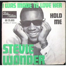 STEVIE WONDER I Was Made To Love Her / Hold Me (Tamla Motown – GO 25.603) Holland 1967 PS 45 (Soul)